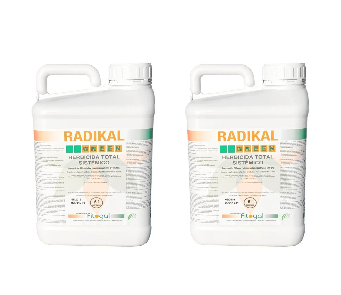 Désherbant Radikal 2x5L